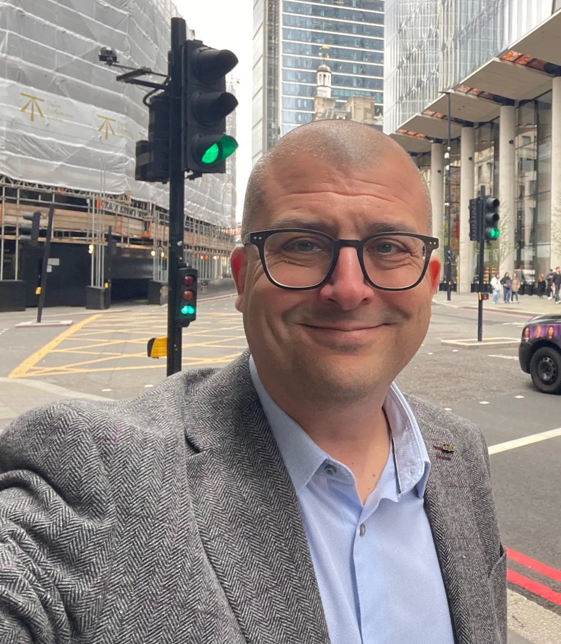 Tom Wood in the City of London